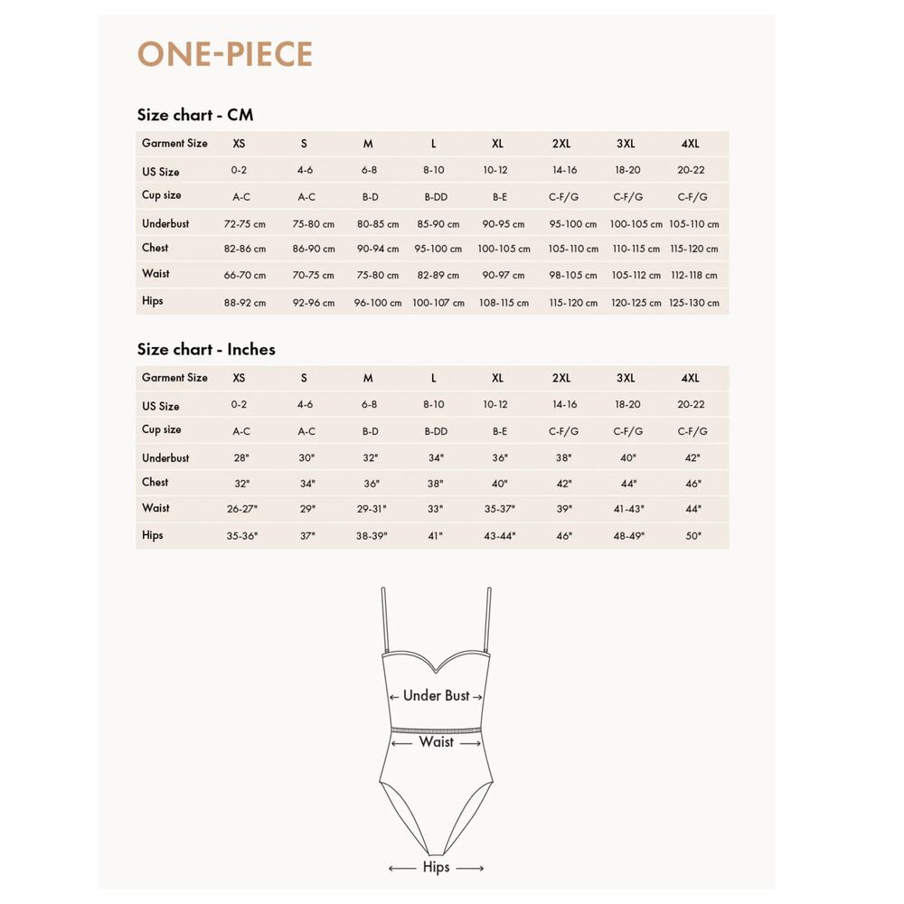 Biliblond Jordan Onepiece Swimsuit Size Medium - Picture 11 of 12